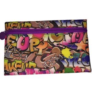 Ipsy Graffiti Makeup Bag Pouch
